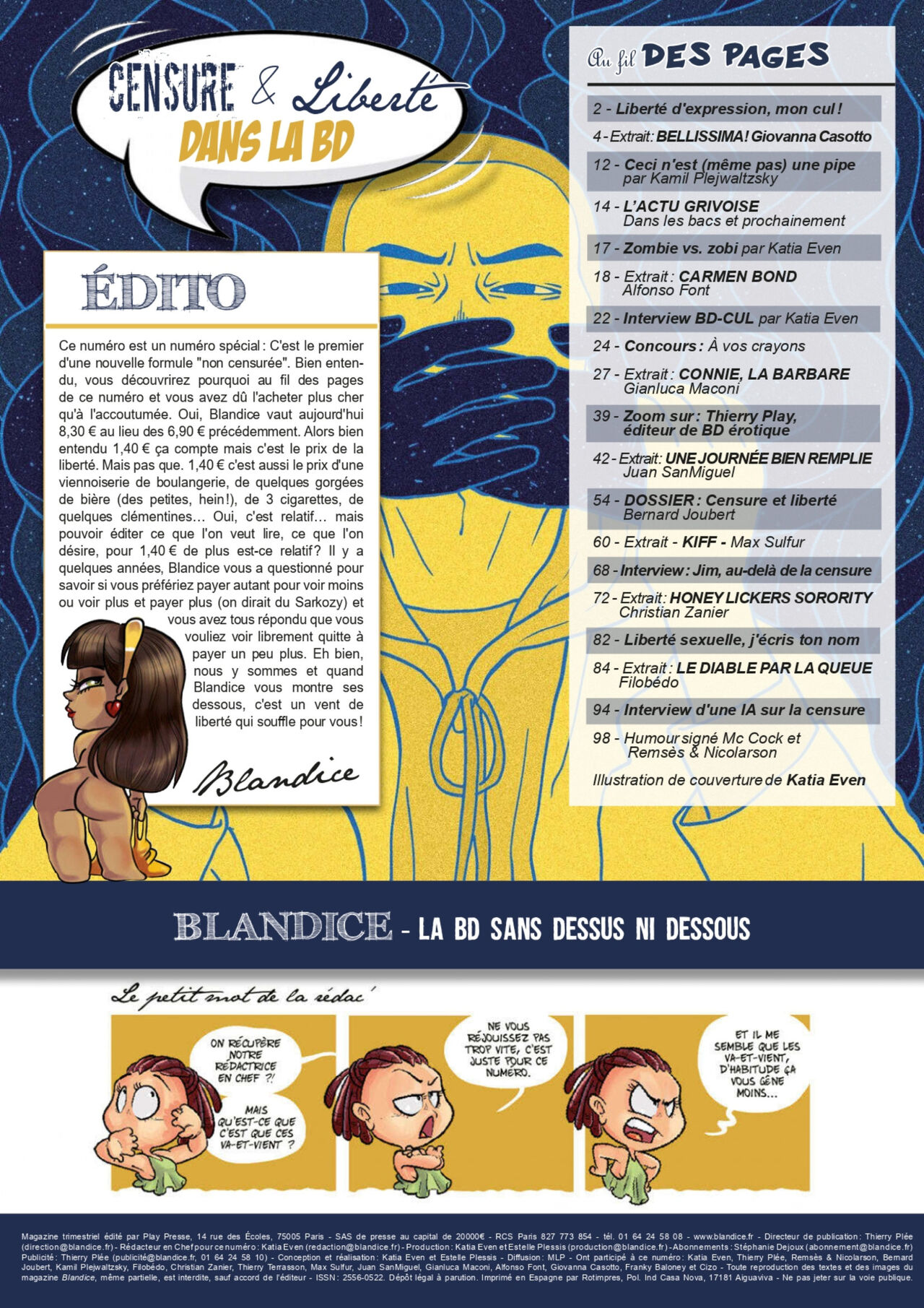 Blandice - N°27 - Enfin Libre page 3 full