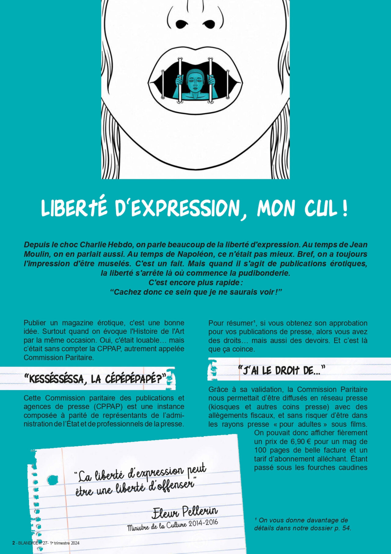 Blandice - N°27 - Enfin Libre page 4 full