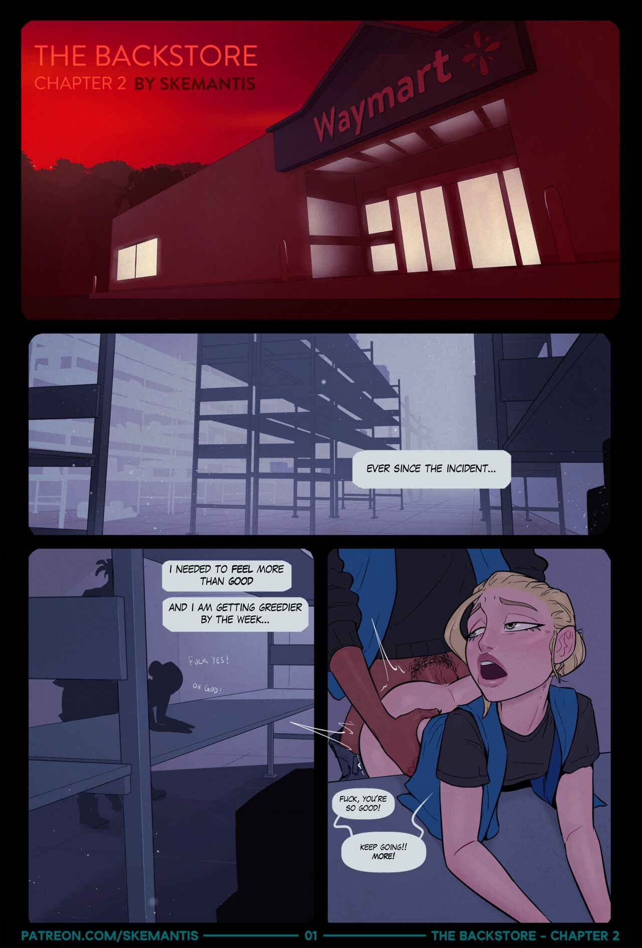 The Backstore: Chapter 2 page 1 full