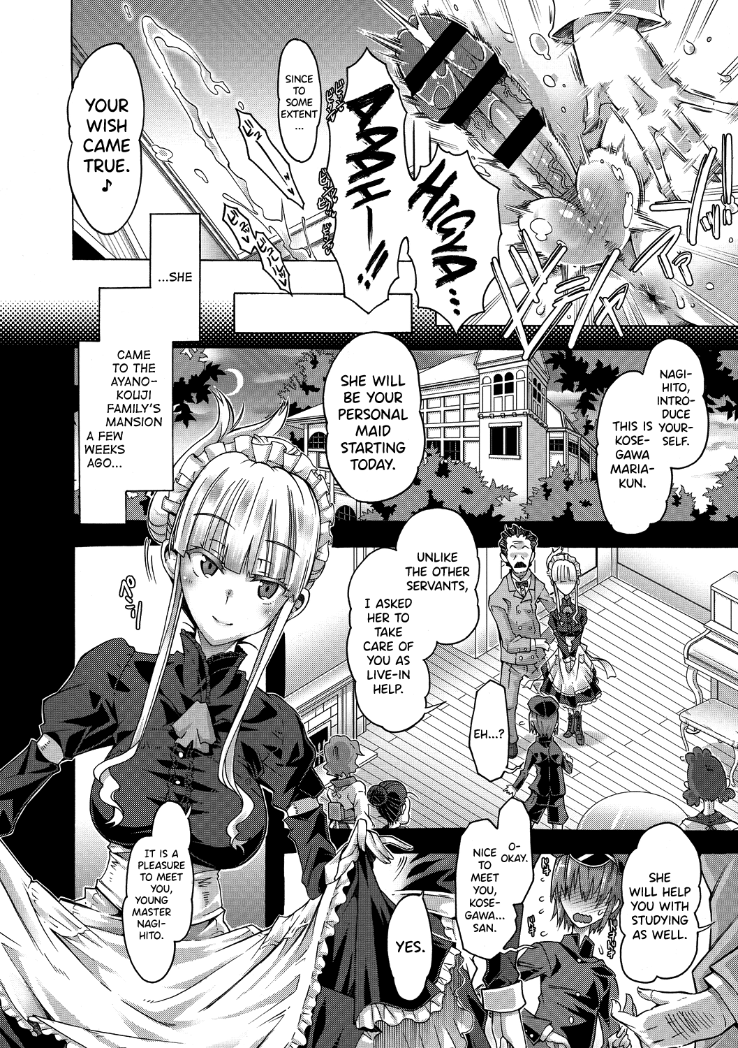 Maria-san no Okinimesu mama - Maria, as you like. | Just as Maria-san Likes It page 8 full