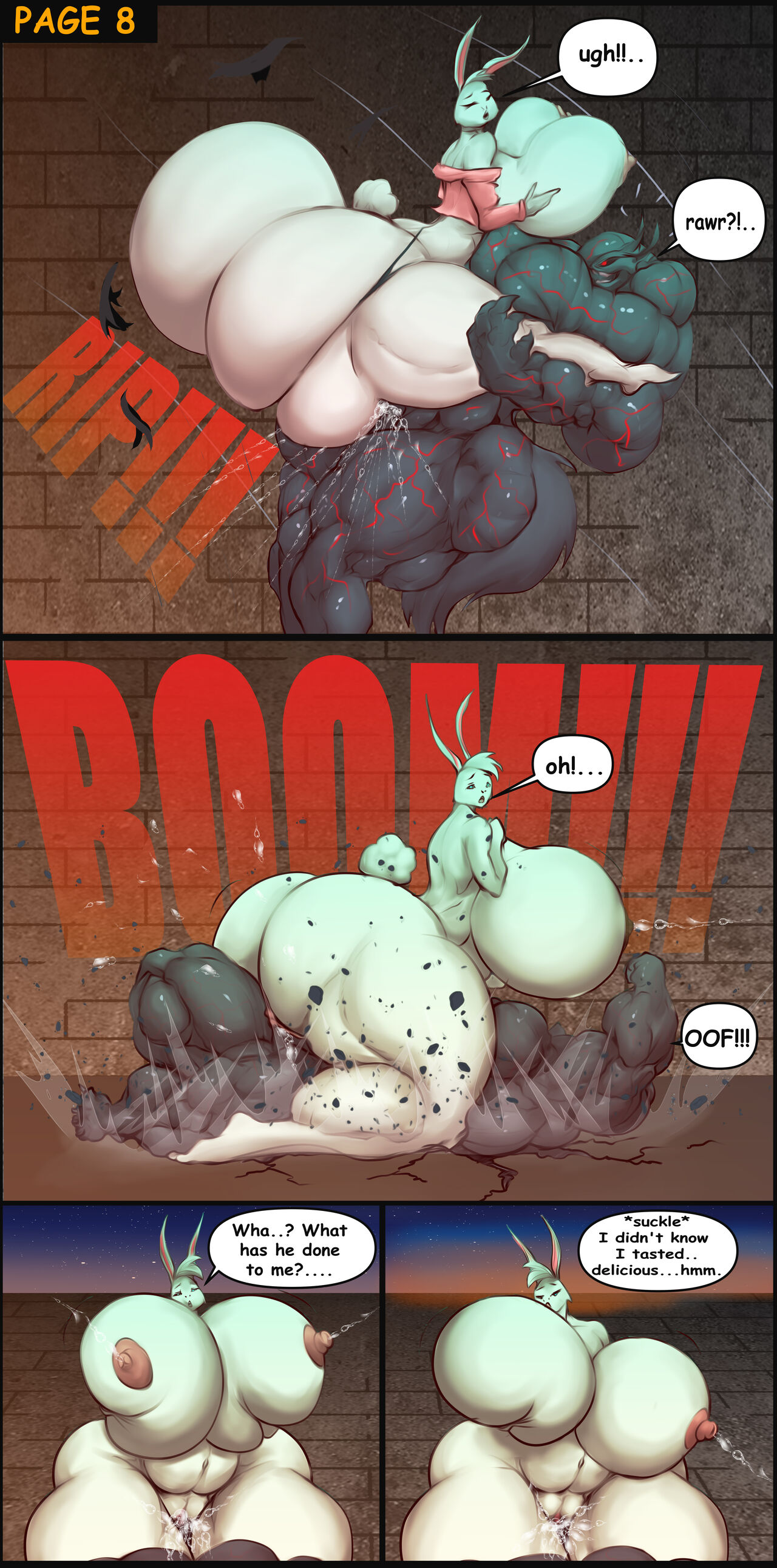 Lura Bunny Comic page 8 full