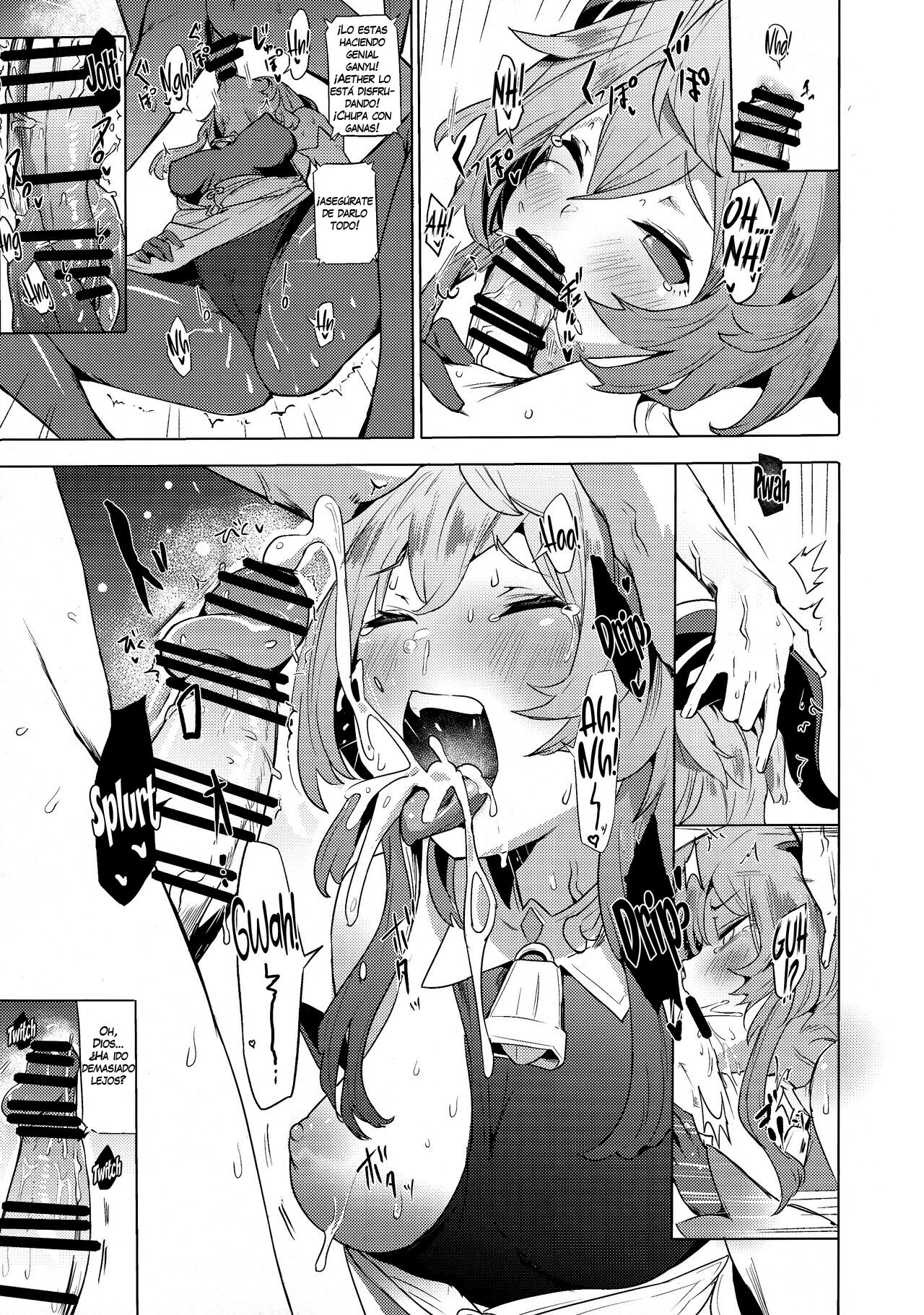 Ganyu Zangyouchuu | Ganyu Hace Horas Extra page 10 full