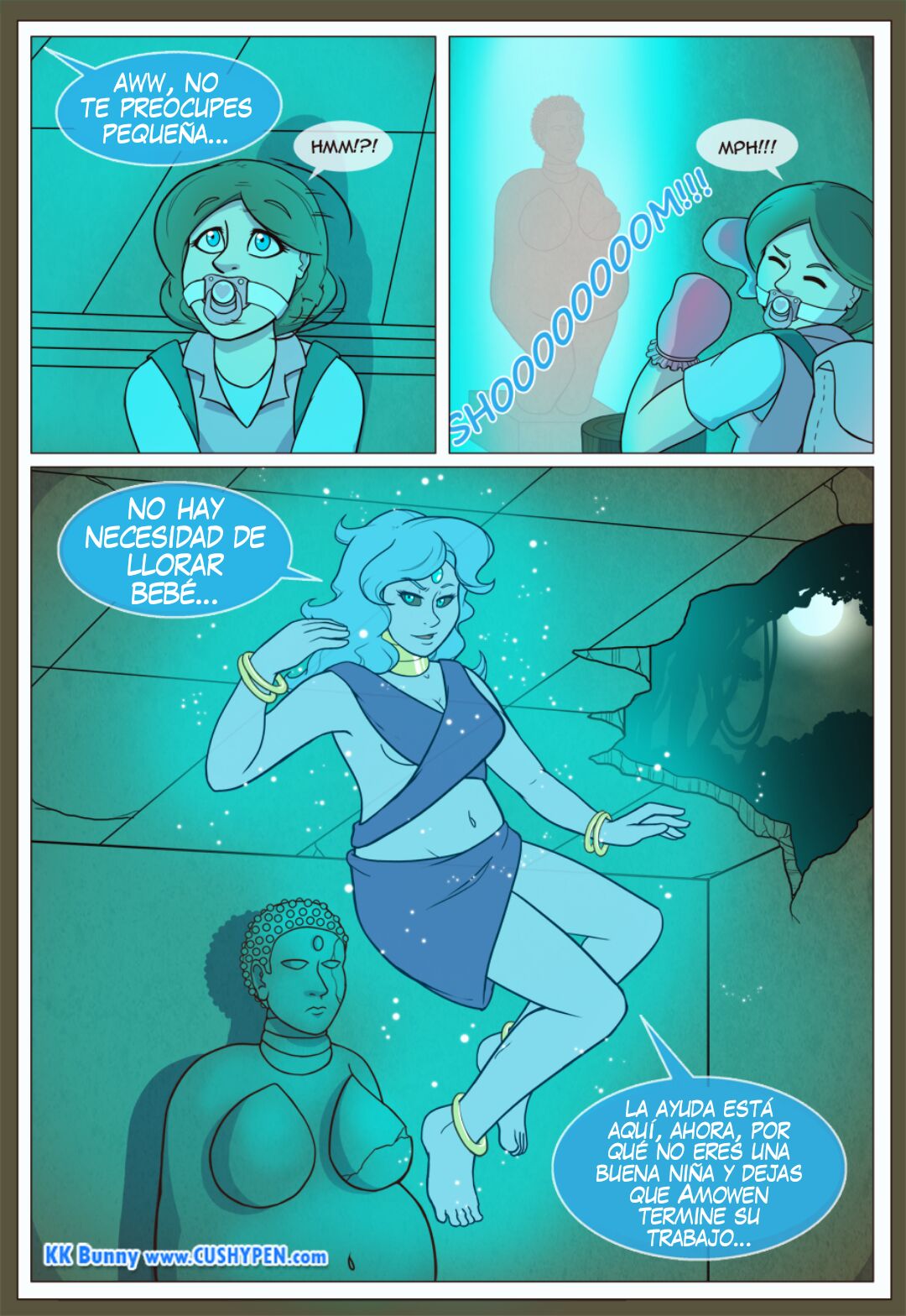 Artista - KKBunny / QuiltedPastels - COMIC ESPAÑOL page 6 full
