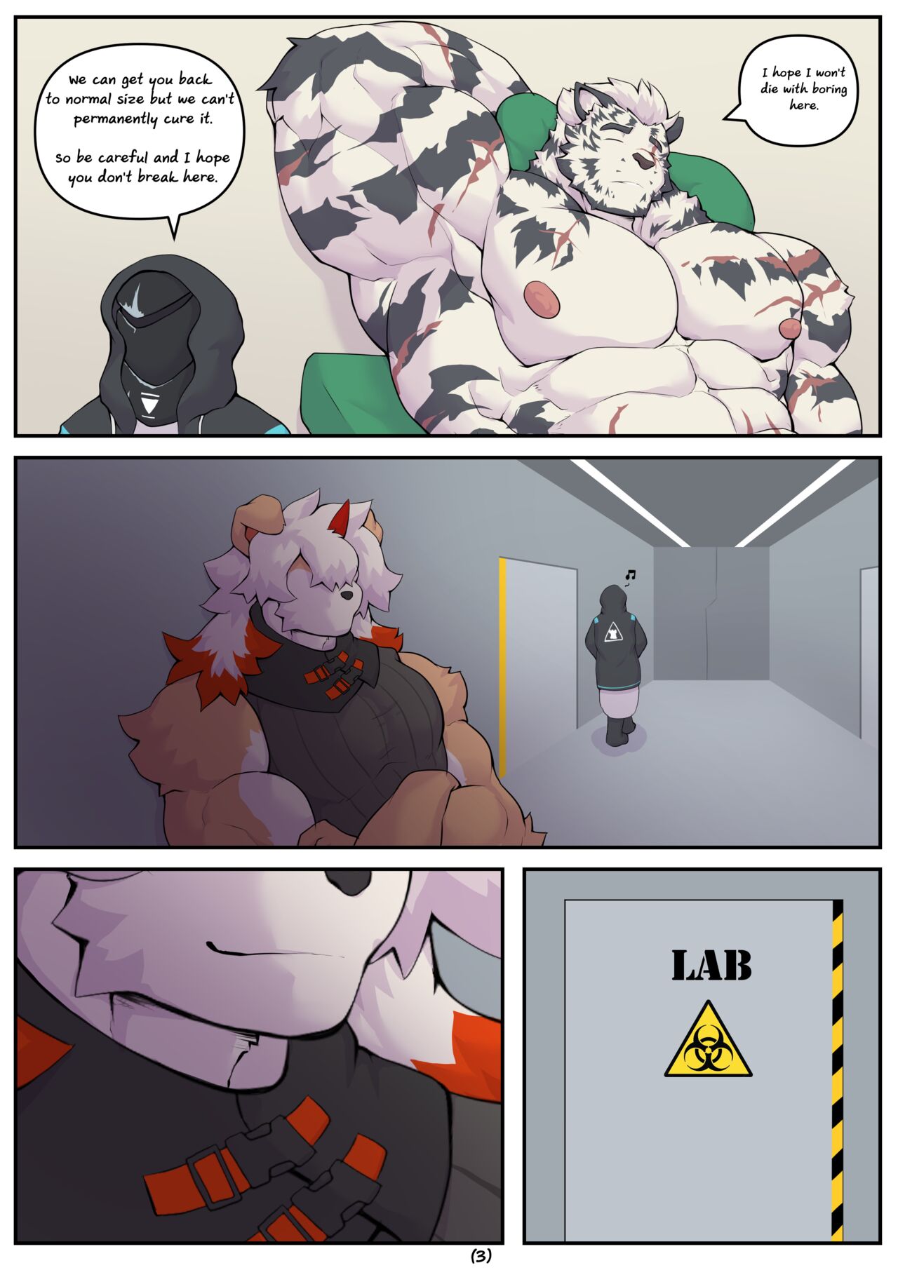Growth Comic "Mountain &amp; Hung" page 3 full