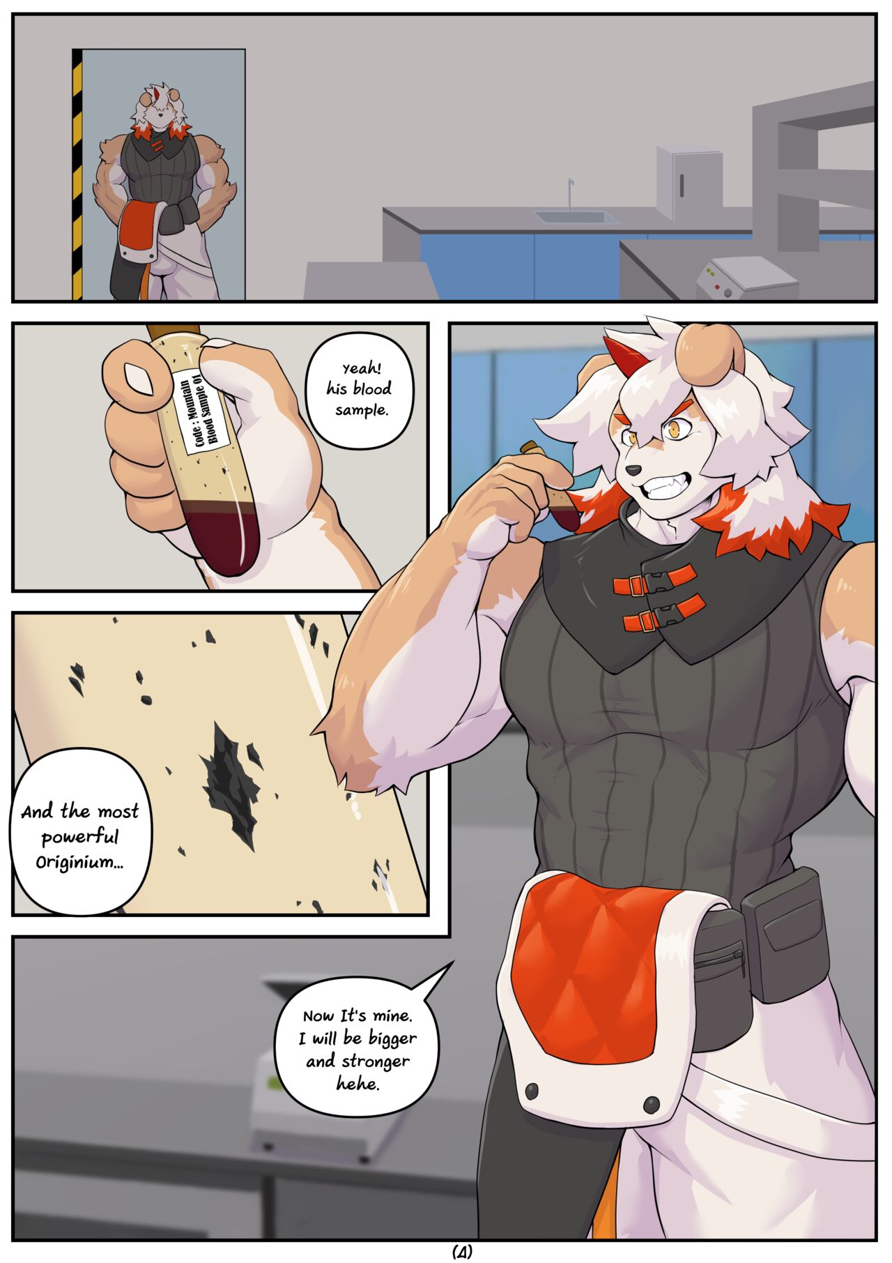 Growth Comic "Mountain &amp; Hung" page 4 full
