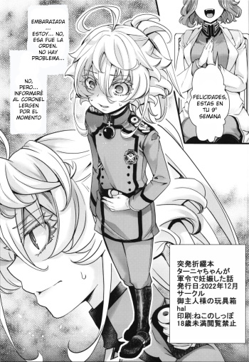 Toppatsu Oritojihon Tanya-chan ga Gunrei de Ninshin Shita Hanashi | The Story of How Tanya-chan Got Pregnant Due to Military Orders cover
