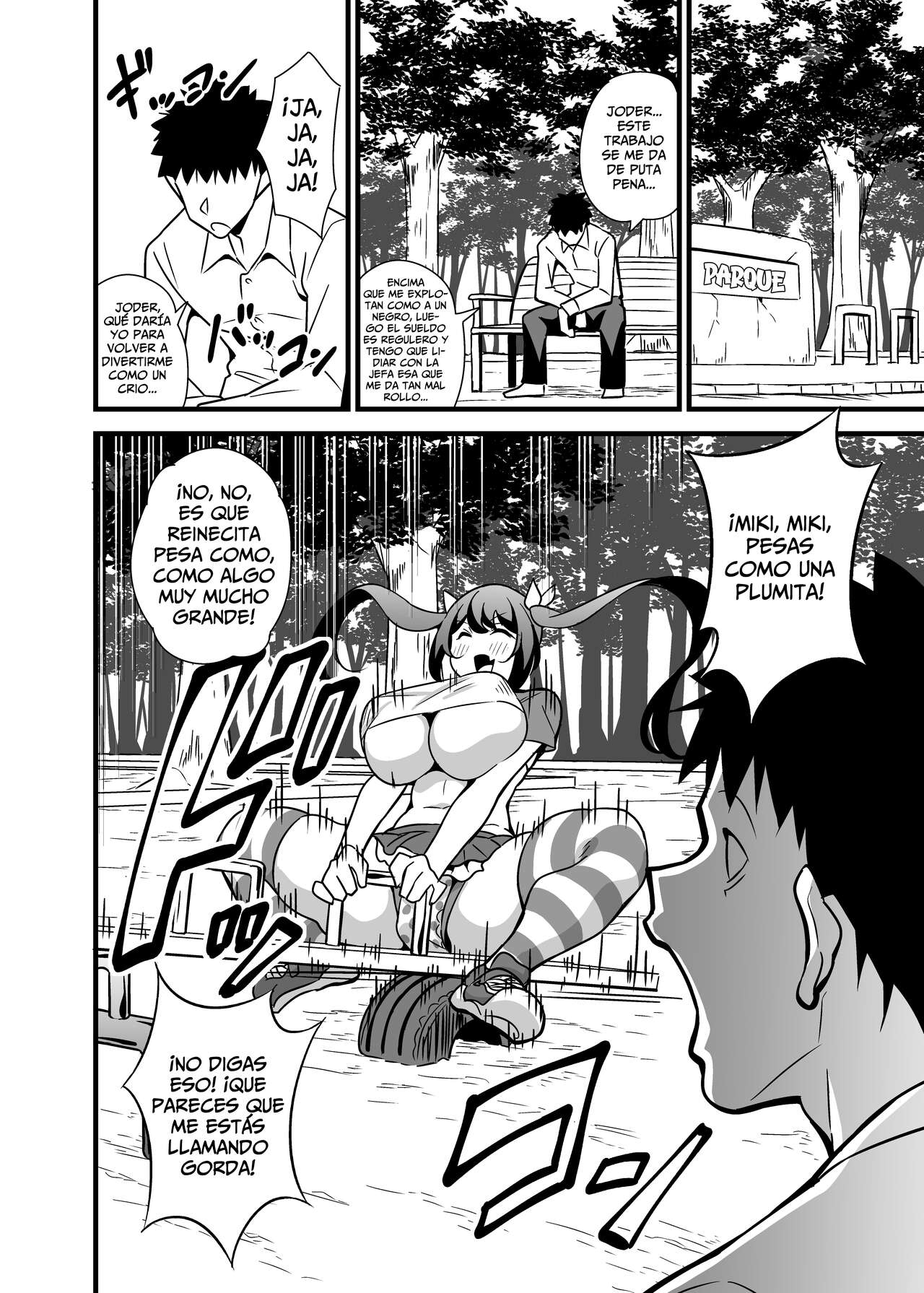 La jefa pelma de mi trabajo que se viste de chavalita para irse a jugar por ahí - Otona datte Mesugaki ni Naritai mon!! page 3 full