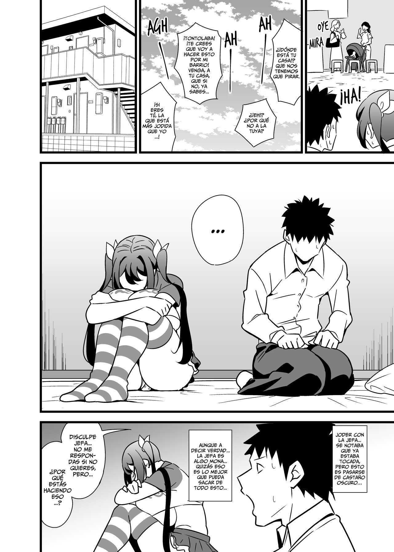 La jefa pelma de mi trabajo que se viste de chavalita para irse a jugar por ahí - Otona datte Mesugaki ni Naritai mon!! page 5 full