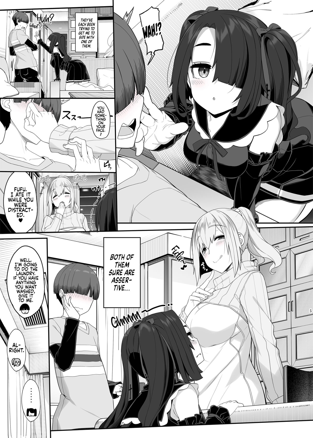 Wake Ari Josei wa Yoru no Ecchi de Shirokuro Tsuketai | Girls with Baggage Plan to Settle the Score via Sex Tonight page 5 full