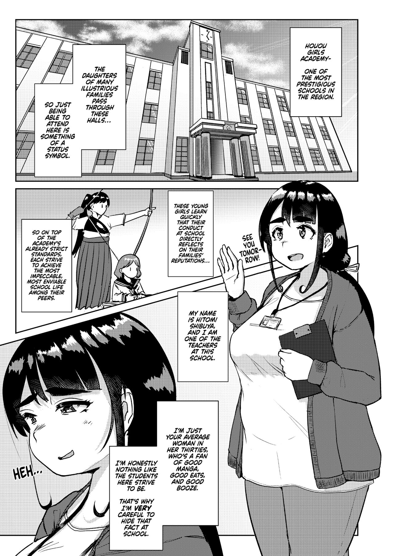 Sensei no Ochinchin, Watakushi ni Bussashite Kudasaimashi! | I Want You to Plow Me With Your Dick, Sensei! page 2 full