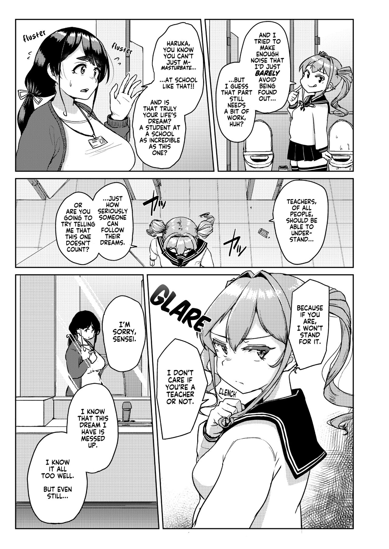 Sensei no Ochinchin, Watakushi ni Bussashite Kudasaimashi! | I Want You to Plow Me With Your Dick, Sensei! page 8 full