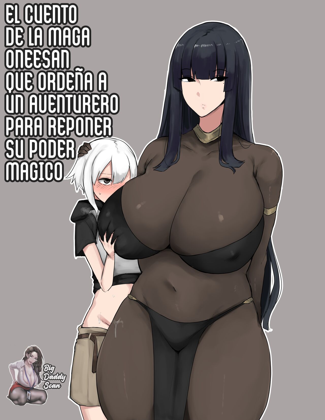 Majutsushi Onee-san ga Maryoku Hokyuu Suru Tame ni Boukensha-kun kara Sakusei Suru Hanashi | El Cuento De La Maga Oneesan Que Ordeña A Un Aventurero Para reponer Su Poder Magico page 1 full