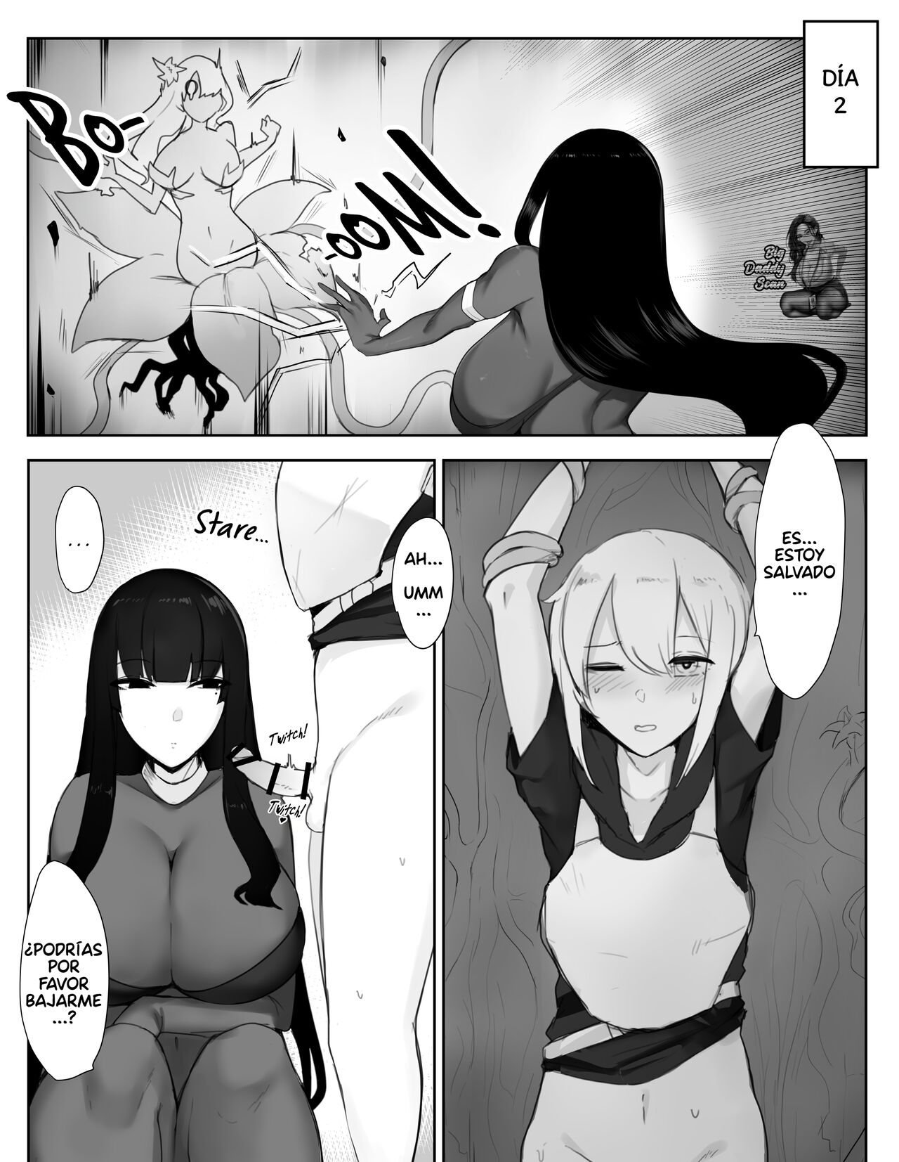 Majutsushi Onee-san ga Maryoku Hokyuu Suru Tame ni Boukensha-kun kara Sakusei Suru Hanashi | El Cuento De La Maga Oneesan Que Ordeña A Un Aventurero Para reponer Su Poder Magico page 7 full