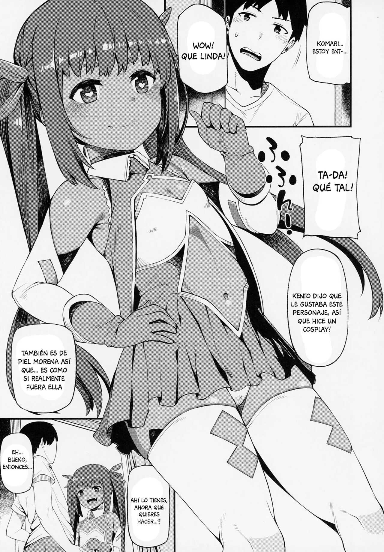 Kasshoku Zanmai Fuyugasumi Hen page 8 full