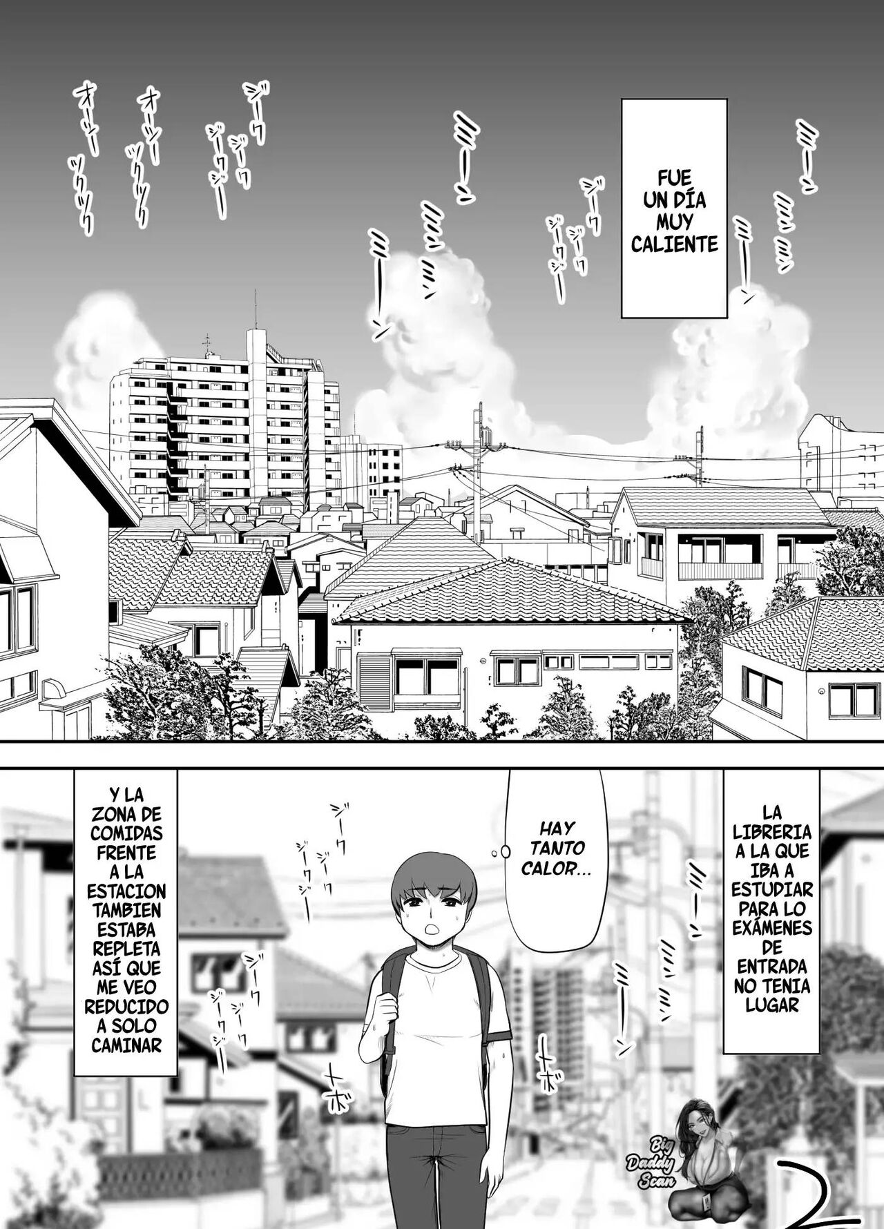 El caluroso día de verano Perdí mi virginidad mientras me hundía en el voluptuoso cuerpo de un Oba-san page 3 full