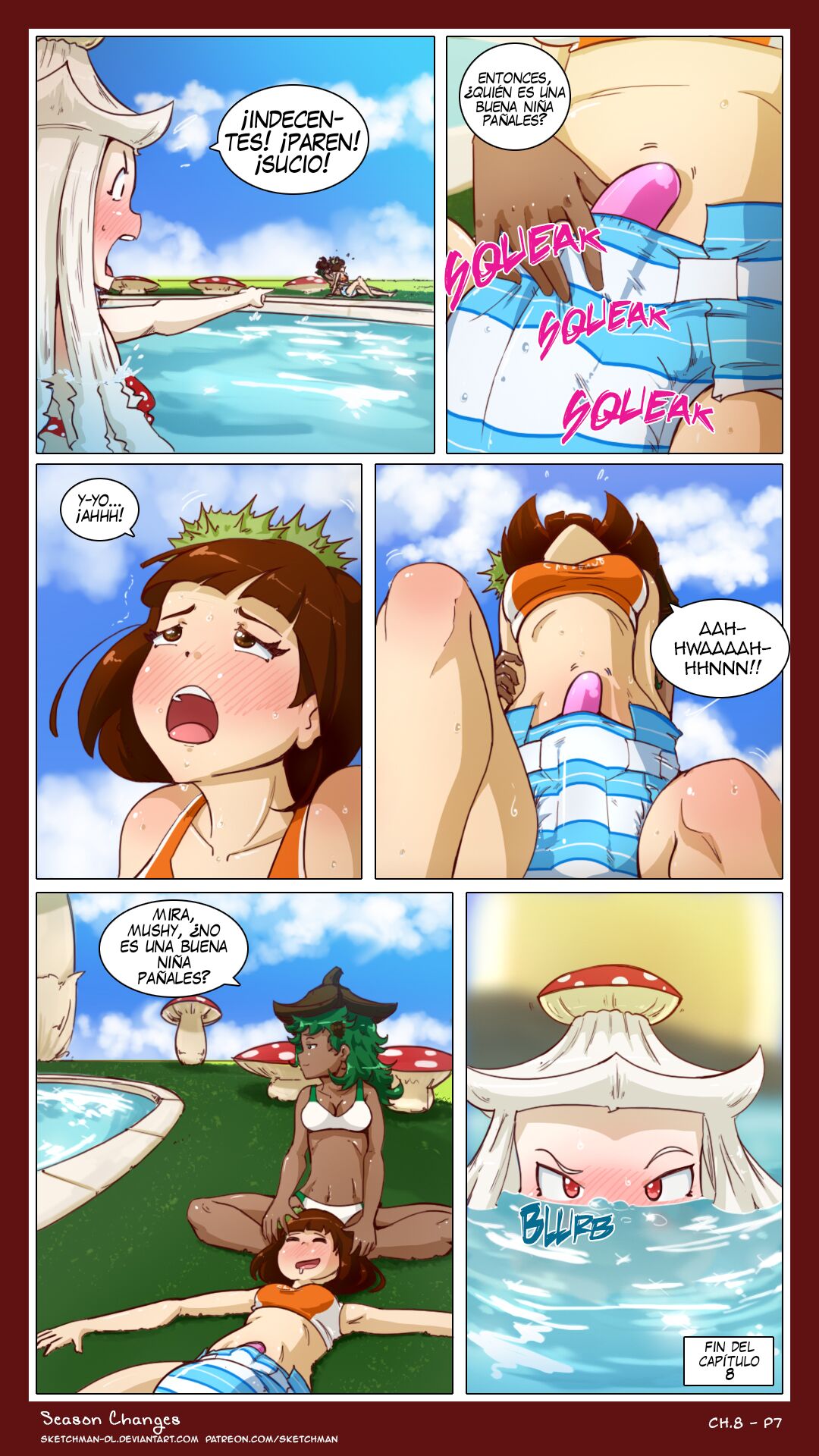Season Changes  - CÓMIC ESPAÑOL / SketchMan-DL page 7 full