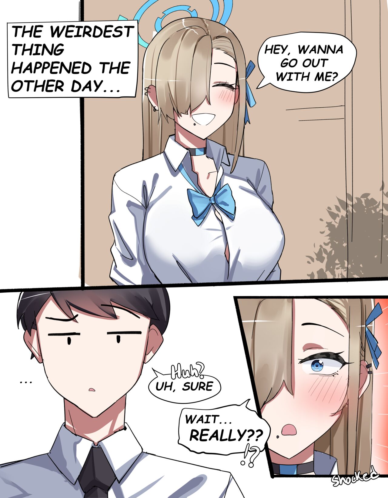 Asuna doujin page 1 full