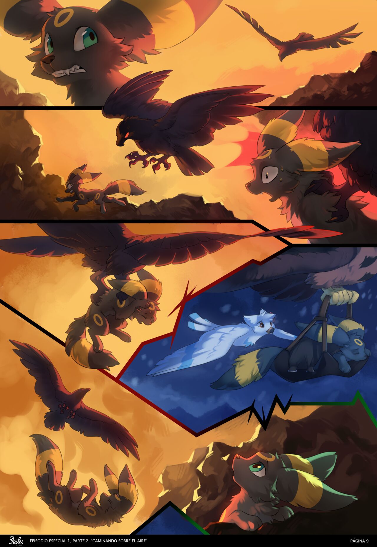 9Tales Episodio Especial 1, Parte 2 - Caminando en el Aire   Eevee 14 page 10 full