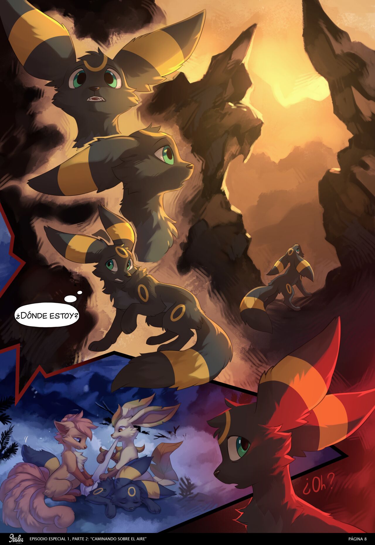 9Tales Episodio Especial 1, Parte 2 - Caminando en el Aire   Eevee 14 page 9 full