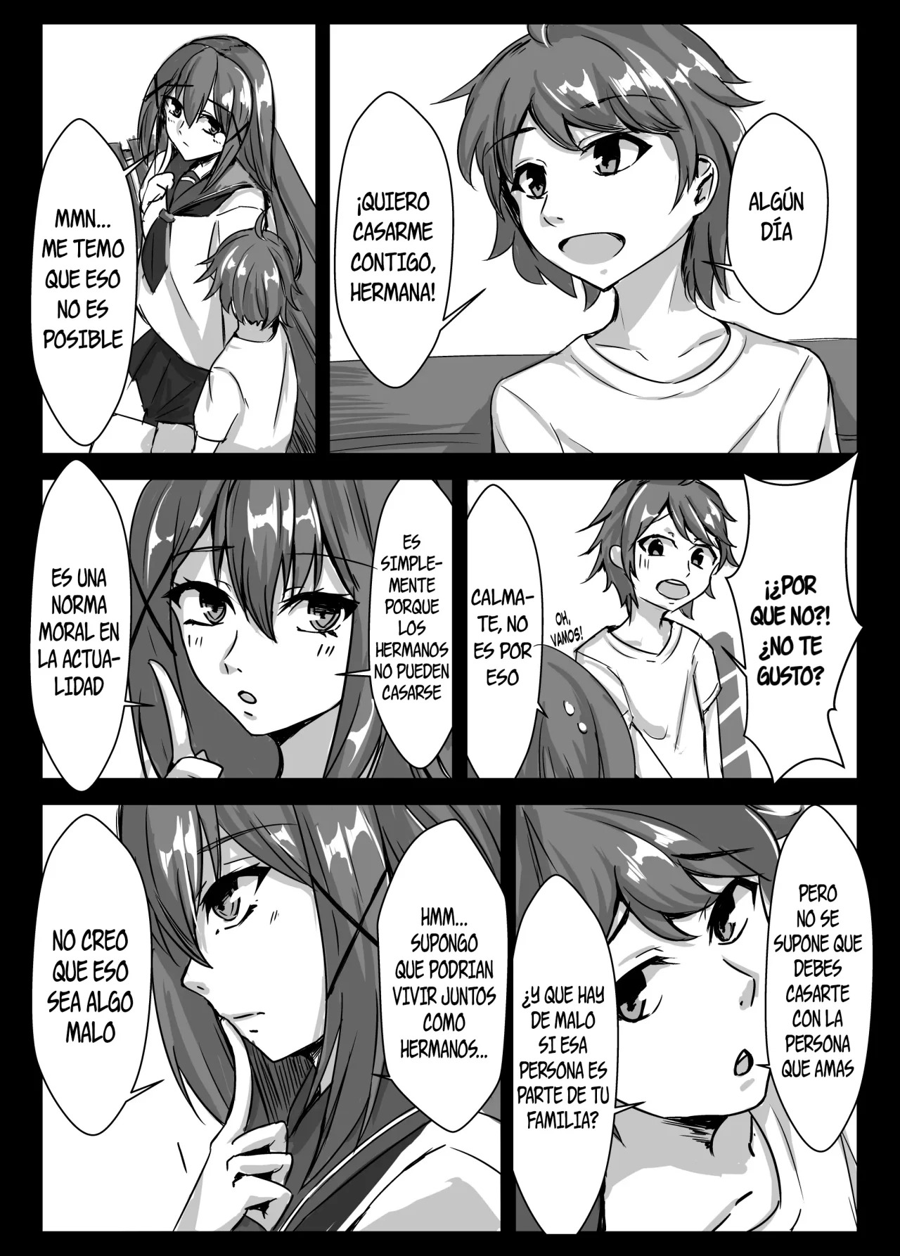 Kyoudai no Toshi no Sa ga 10-sai Kara 8-sai ni Naru Hanashi  | Una historia de hermanos: diez años menor a ocho años mayor page 2 full