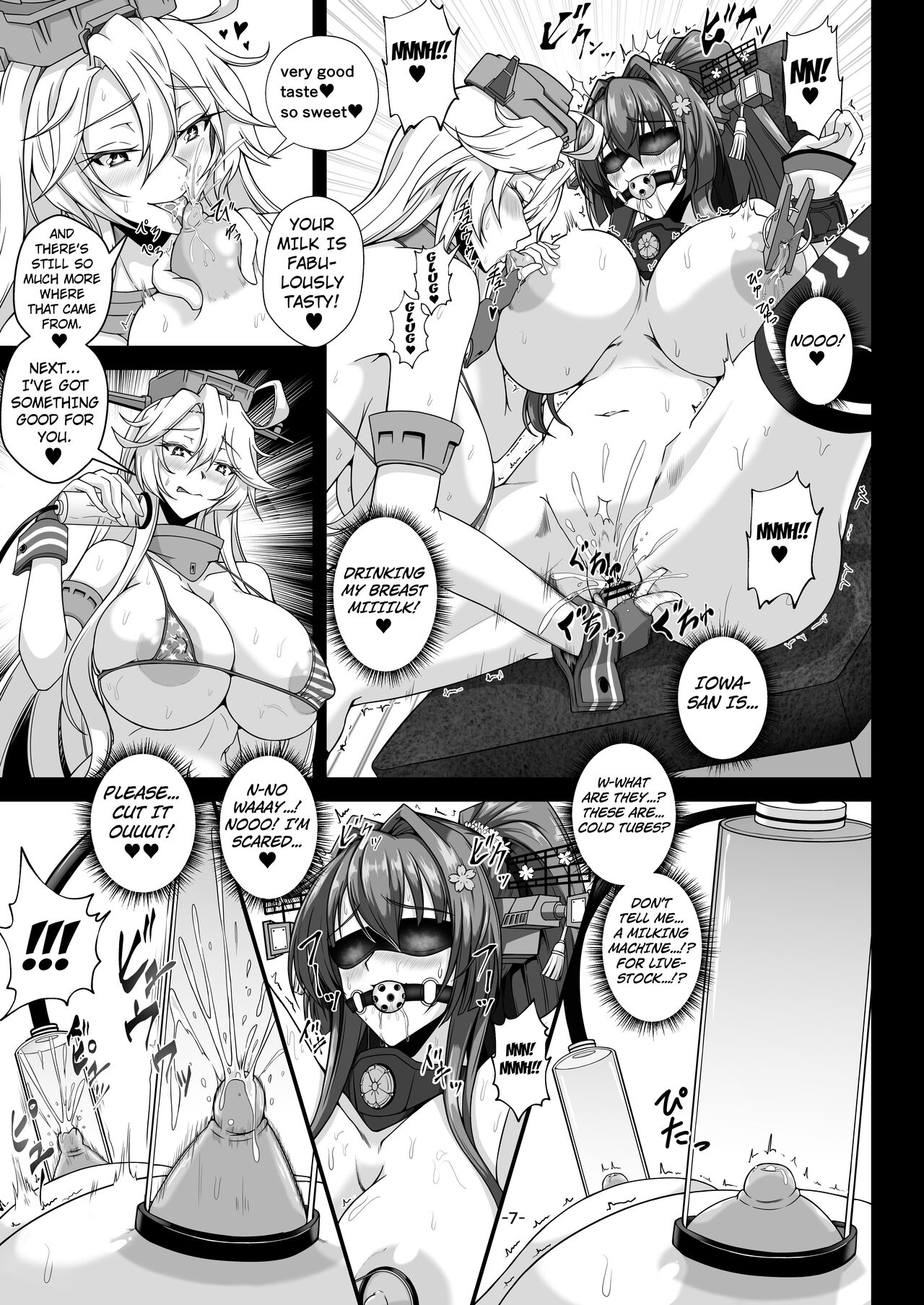 Kemono-kan Yamato &amp; Iowa x Sakunyuu x Juukan page 5 full