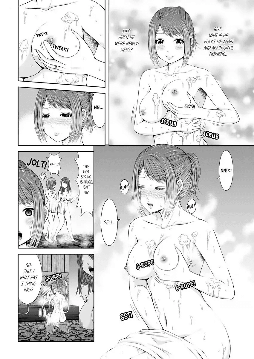 Seitraishi ni Jirasare Tsuzuketa Tsuma ~Otto ni wa Ienai Nureiki Massage 1-6 | A Wife who Gets Teased Continually by a Masseur ー A Massage that Makes Me Cum Behind My Husband’s Back 1-6 page 6 full