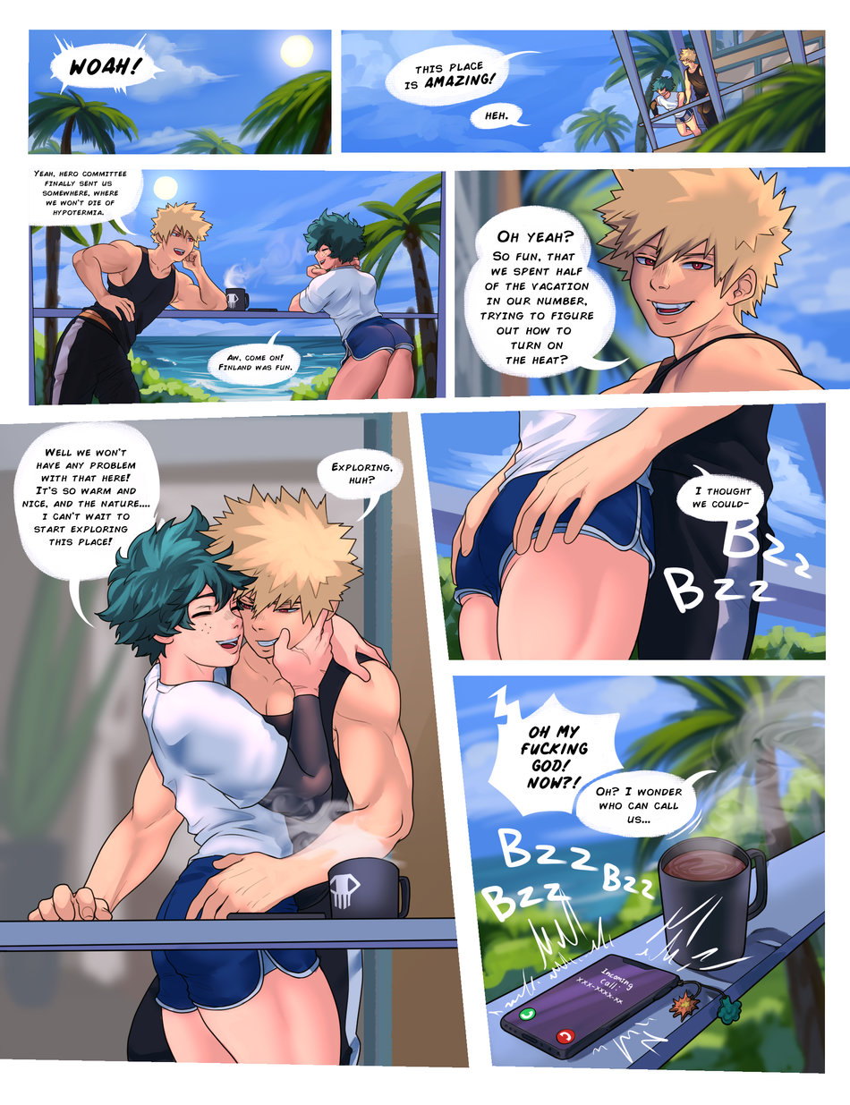BKDK Vacation – Boku no Hero Academia page 1 full