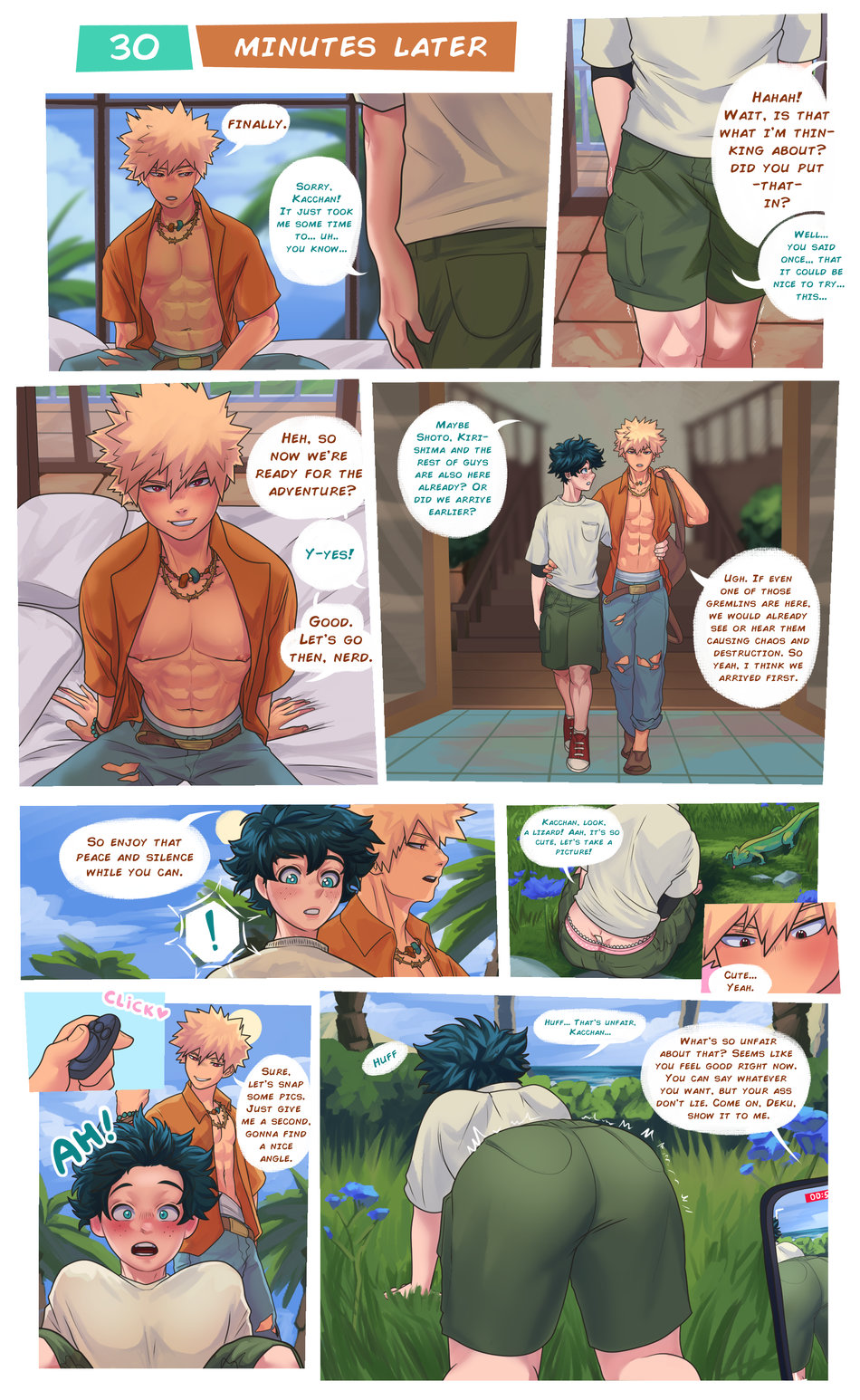 BKDK Vacation – Boku no Hero Academia page 4 full